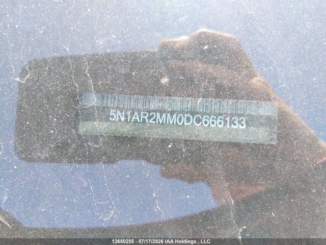 12650255 :رقم المزاد ، 5N1AR2MM0DC666133 vin ، 2013 Nissan Pathfinder Sv مزاد بيع