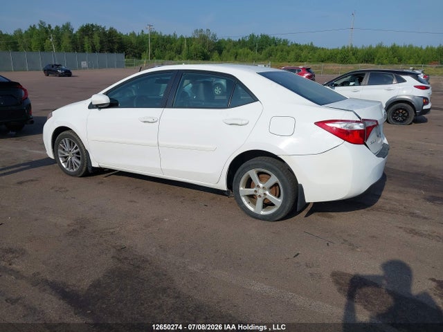 12650274 :رقم المزاد ، 2T1BURHE5EC134730 vin ، 2014 Toyota Corolla Le مزاد بيع