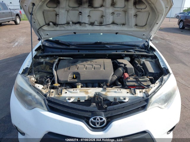 12650274 :رقم المزاد ، 2T1BURHE5EC134730 vin ، 2014 Toyota Corolla Le مزاد بيع