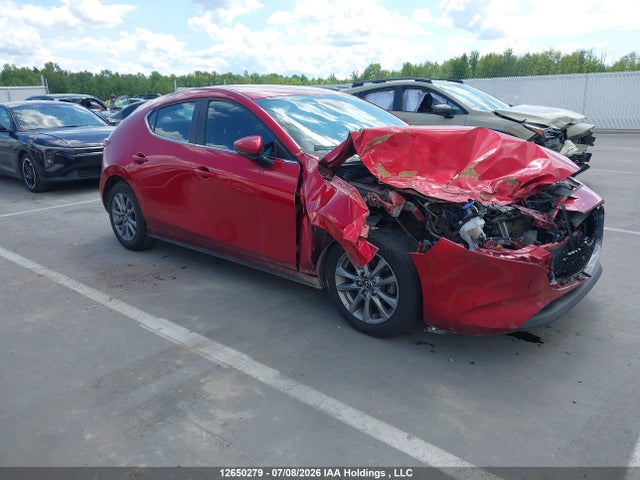 2022 Mazda 3 Select მანქანა იყიდება აუქციონზე, vin: JM1BPAK70N1522665, აუქციონის ნომერი: 12650279