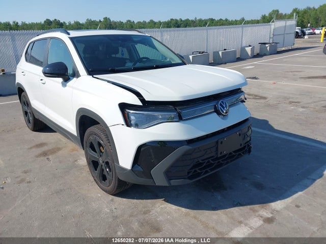 2026 Volkswagen Taos Se Black მანქანა იყიდება აუქციონზე, vin: 3VV2C7B21TM069516, აუქციონის ნომერი: 12650282