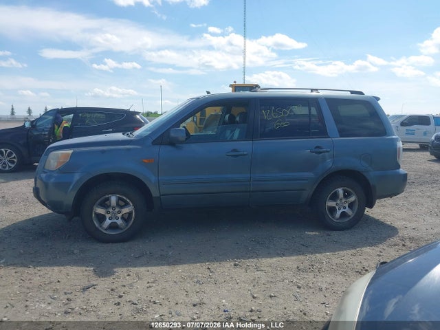 2007 Honda Pilot Ex-l მანქანა იყიდება აუქციონზე, vin: 2HKYF18767H001658, აუქციონის ნომერი: 12650293