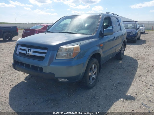 2007 Honda Pilot Ex-l მანქანა იყიდება აუქციონზე, vin: 2HKYF18767H001658, აუქციონის ნომერი: 12650293