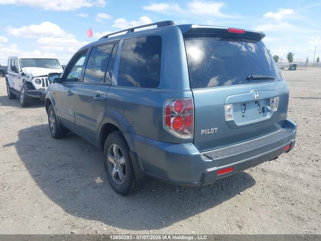 2007 Honda Pilot Ex-l მანქანა იყიდება აუქციონზე, vin: 2HKYF18767H001658, აუქციონის ნომერი: 12650293