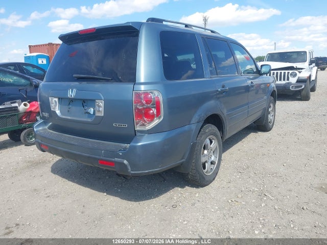 2007 Honda Pilot Ex-l მანქანა იყიდება აუქციონზე, vin: 2HKYF18767H001658, აუქციონის ნომერი: 12650293