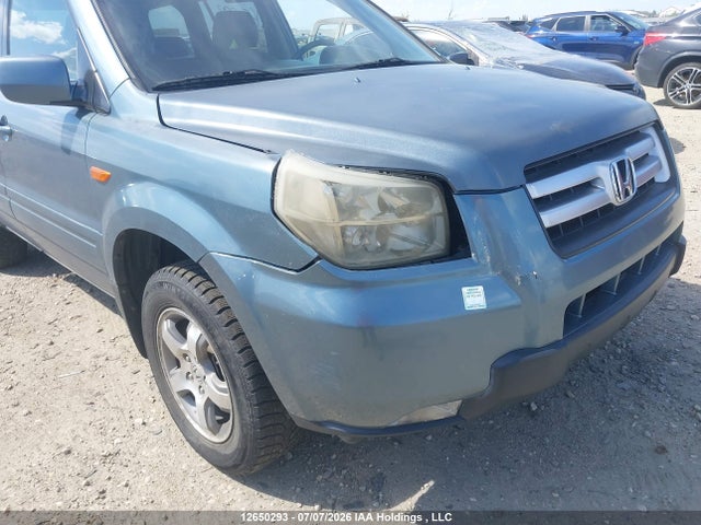 2007 Honda Pilot Ex-l მანქანა იყიდება აუქციონზე, vin: 2HKYF18767H001658, აუქციონის ნომერი: 12650293