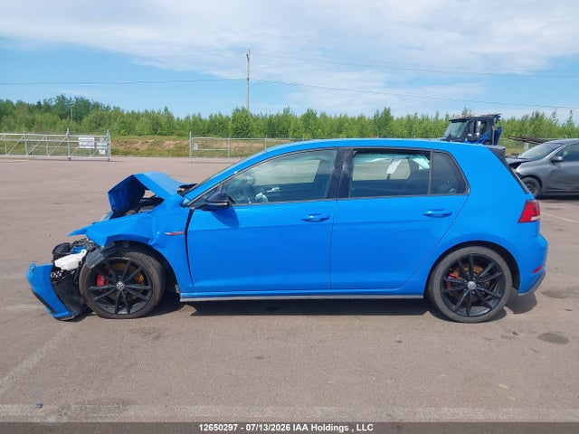 2019 Volkswagen Golf Gti 5-door/5-door Autobahn/5-door Rabbit მანქანა იყიდება აუქციონზე, vin: 3VW6T7AU5KM008524, აუქციონის ნომერი: 12650297