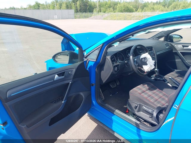 2019 Volkswagen Golf Gti 5-door/5-door Autobahn/5-door Rabbit მანქანა იყიდება აუქციონზე, vin: 3VW6T7AU5KM008524, აუქციონის ნომერი: 12650297