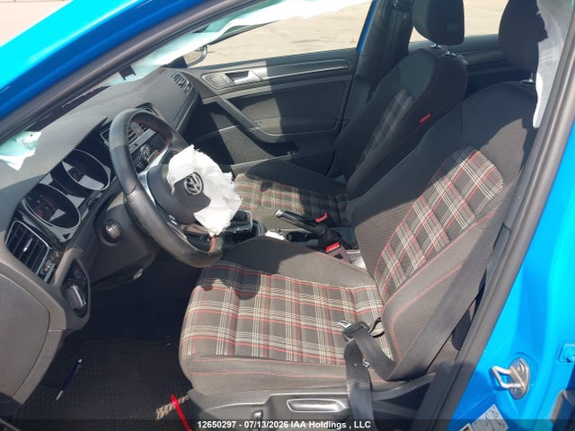 2019 Volkswagen Golf Gti 5-door/5-door Autobahn/5-door Rabbit მანქანა იყიდება აუქციონზე, vin: 3VW6T7AU5KM008524, აუქციონის ნომერი: 12650297