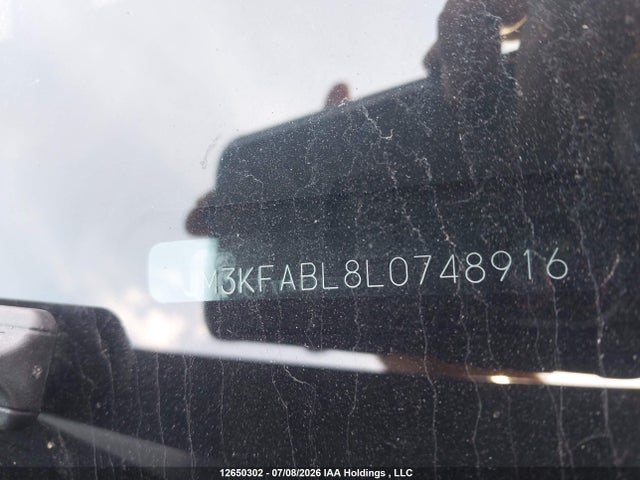 Aukcja sprzedaży 2020 Mazda Cx-5 Gx, vin: JM3KFABL8L0748916, numer aukcji: 12650302