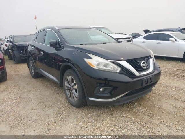 12650305 :رقم المزاد ، 5N1AZ2MH7GN149827 vin ، 2016 Nissan Murano Platinum/sl/sv مزاد بيع