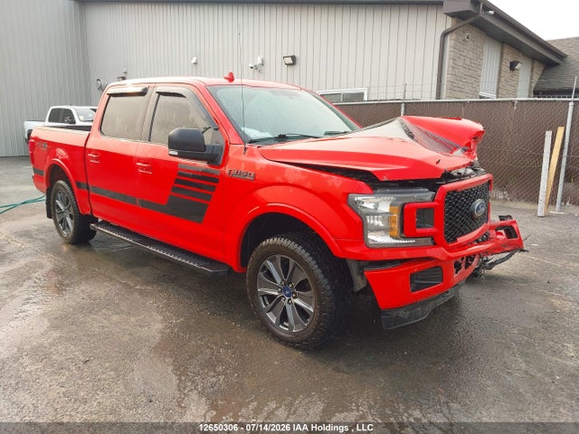 Продаж на аукціоні авто 2018 Ford F150 Supercrew, vin: 1FTEW1E58JFC58277, номер лоту: 12650306