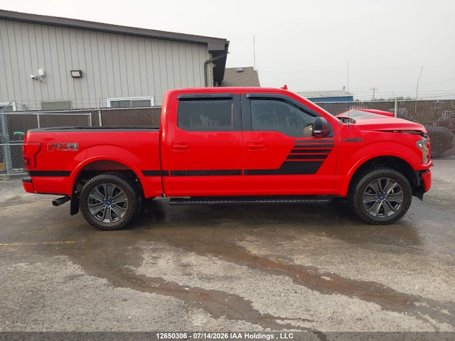 12650306 :رقم المزاد ، 1FTEW1E58JFC58277 vin ، 2018 Ford F150 Supercrew مزاد بيع