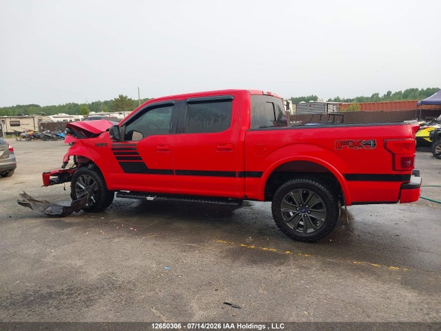 12650306 :رقم المزاد ، 1FTEW1E58JFC58277 vin ، 2018 Ford F150 Supercrew مزاد بيع