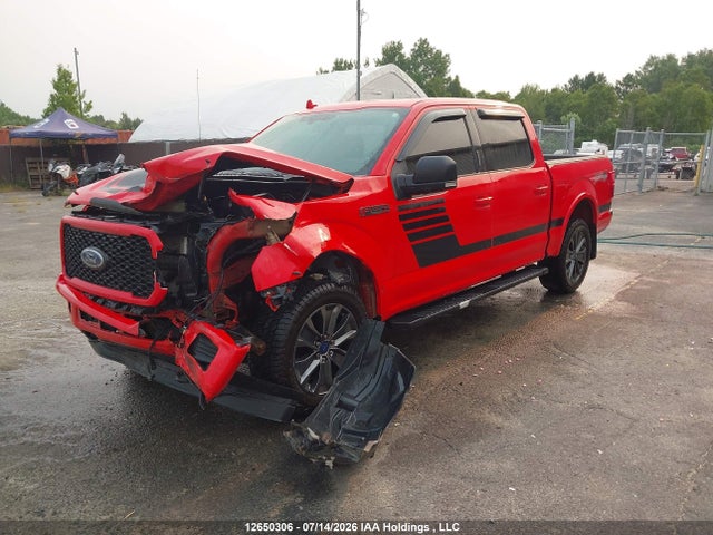 12650306 :رقم المزاد ، 1FTEW1E58JFC58277 vin ، 2018 Ford F150 Supercrew مزاد بيع