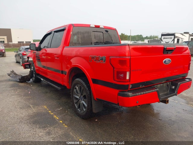 12650306 :رقم المزاد ، 1FTEW1E58JFC58277 vin ، 2018 Ford F150 Supercrew مزاد بيع