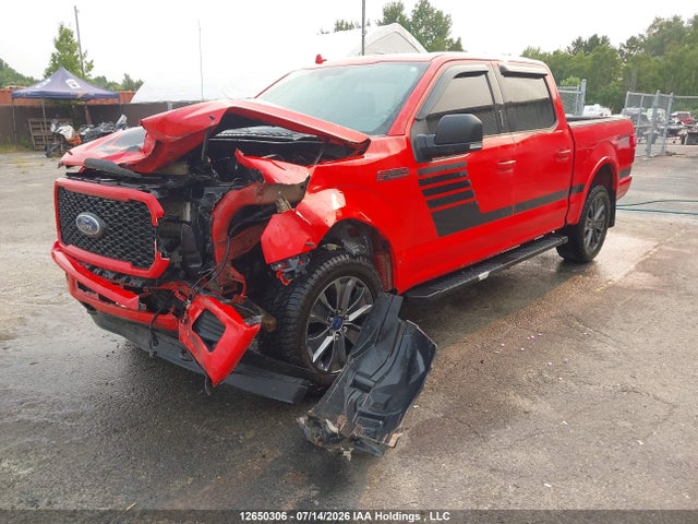 12650306 :رقم المزاد ، 1FTEW1E58JFC58277 vin ، 2018 Ford F150 Supercrew مزاد بيع