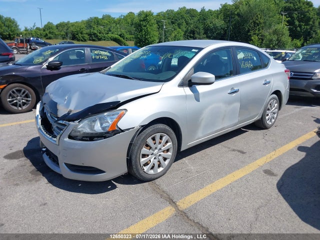 2013 Nissan Sentra S/sv/sr/sl მანქანა იყიდება აუქციონზე, vin: 3N1AB7APXDL616464, აუქციონის ნომერი: 12650323