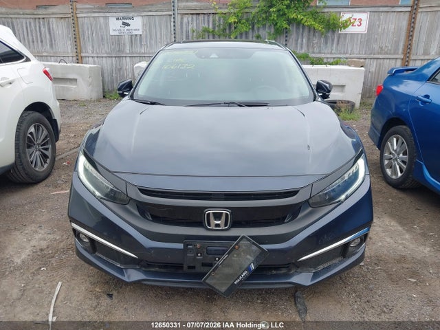 2020 Honda Civic Touring მანქანა იყიდება აუქციონზე, vin: 2HGFC1F9XLH106132, აუქციონის ნომერი: 12650331