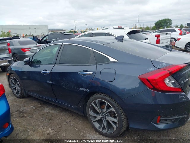 2020 Honda Civic Touring მანქანა იყიდება აუქციონზე, vin: 2HGFC1F9XLH106132, აუქციონის ნომერი: 12650331
