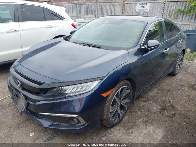 2020 Honda Civic Touring მანქანა იყიდება აუქციონზე, vin: 2HGFC1F9XLH106132, აუქციონის ნომერი: 12650331