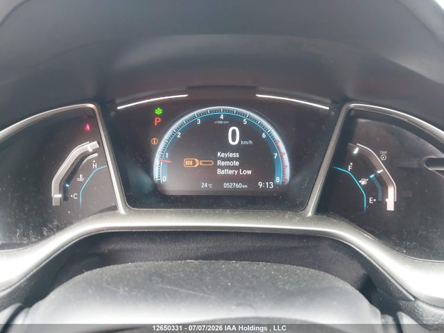 2020 Honda Civic Touring მანქანა იყიდება აუქციონზე, vin: 2HGFC1F9XLH106132, აუქციონის ნომერი: 12650331
