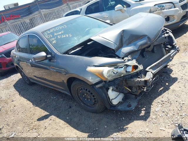 12650343 :رقم المزاد ، 1HGCP26398A816685 vin ، 2008 Honda Accord Lx مزاد بيع