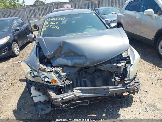 12650343 :رقم المزاد ، 1HGCP26398A816685 vin ، 2008 Honda Accord Lx مزاد بيع