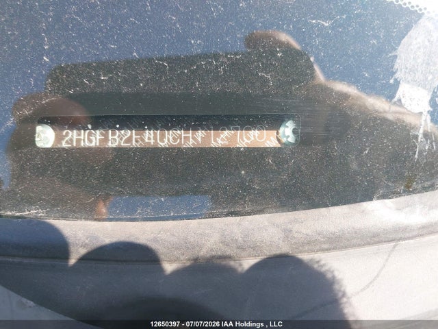 Продаж на аукціоні авто 2012 Honda Civic Lx, vin: 2HGFB2F40CH112700, номер лоту: 12650397