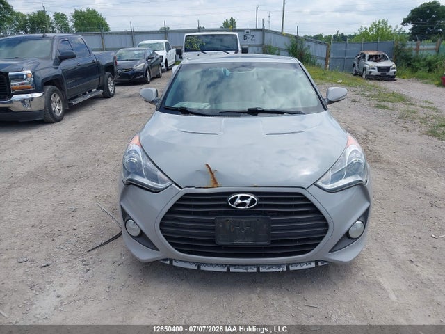 12650400 :رقم المزاد ، KMHTC6AE3DU105191 vin ، 2013 Hyundai Veloster مزاد بيع