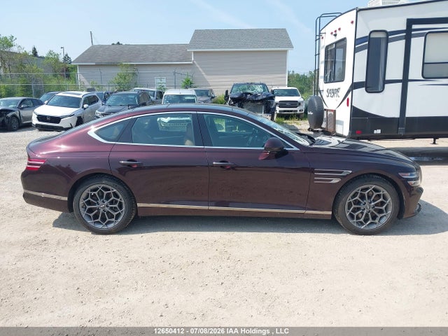 Aukcja sprzedaży 2021 Genesis G80 2.5t Advanced Awd, vin: KMTGB4SC9MU043808, numer aukcji: 12650412