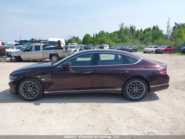 Aukcja sprzedaży 2021 Genesis G80 2.5t Advanced Awd, vin: KMTGB4SC9MU043808, numer aukcji: 12650412