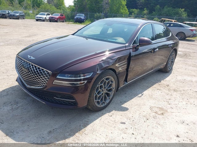 Aukcja sprzedaży 2021 Genesis G80 2.5t Advanced Awd, vin: KMTGB4SC9MU043808, numer aukcji: 12650412