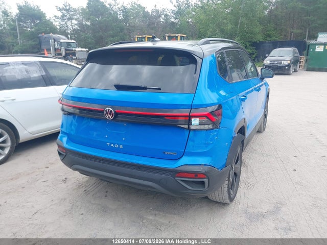 3VV2C7B27SM043324 Volkswagen Taos Se Black