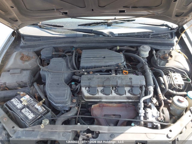 2005 Honda Civic Lx მანქანა იყიდება აუქციონზე, vin: 2HGES16645H025330, აუქციონის ნომერი: 12650422