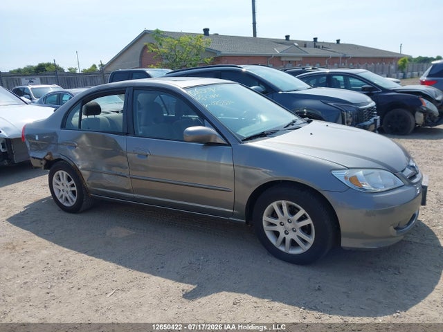 2005 Honda Civic Lx მანქანა იყიდება აუქციონზე, vin: 2HGES16645H025330, აუქციონის ნომერი: 12650422