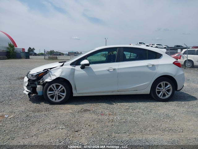 2018 Chevrolet Cruze Lt Auto მანქანა იყიდება აუქციონზე, vin: 3G1BE6SM0JS604325, აუქციონის ნომერი: 12650433