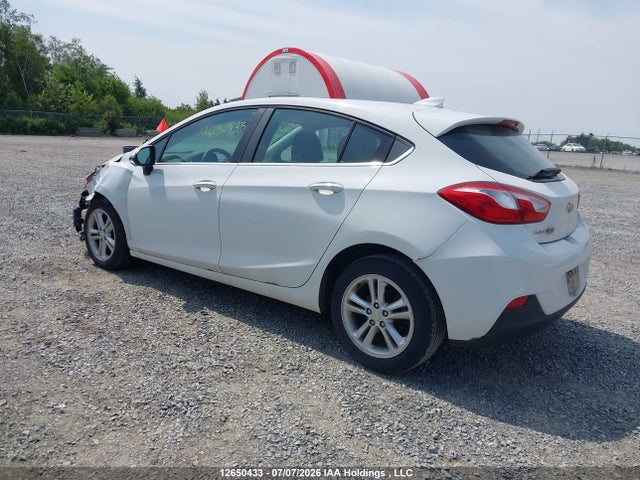 2018 Chevrolet Cruze Lt Auto მანქანა იყიდება აუქციონზე, vin: 3G1BE6SM0JS604325, აუქციონის ნომერი: 12650433