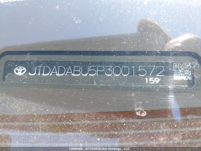 JTDADABU5P3001572 Toyota Prius Le/xle/limited