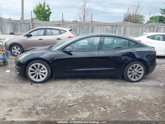 Auction sale of the 2023 Tesla Model 3, vin: 5YJ3E1EB4PF699594, lot number: 12650488
