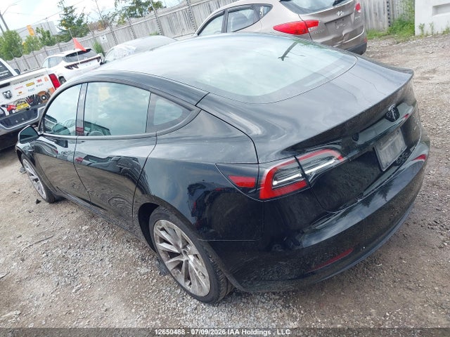 Auction sale of the 2023 Tesla Model 3, vin: 5YJ3E1EB4PF699594, lot number: 12650488