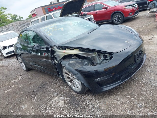 Auction sale of the 2023 Tesla Model 3, vin: 5YJ3E1EB4PF699594, lot number: 12650488