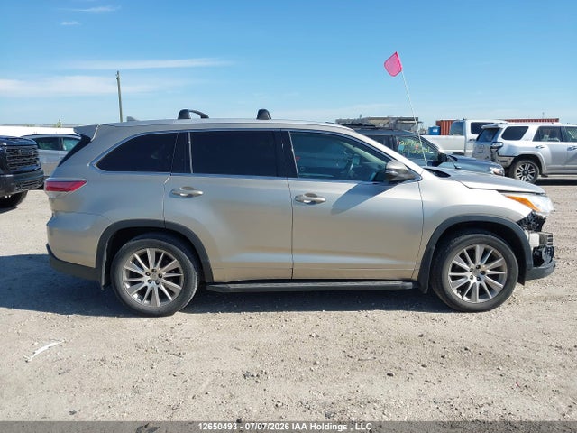 12650493 :رقم المزاد ، 5TDJKRFH4ES052204 vin ، 2014 Toyota Highlander Xle مزاد بيع