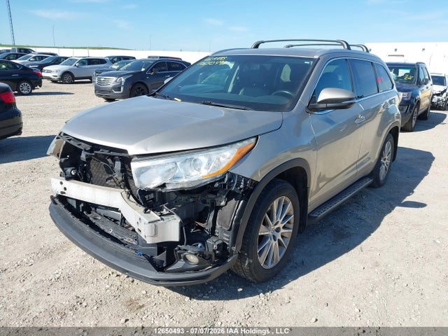 12650493 :رقم المزاد ، 5TDJKRFH4ES052204 vin ، 2014 Toyota Highlander Xle مزاد بيع