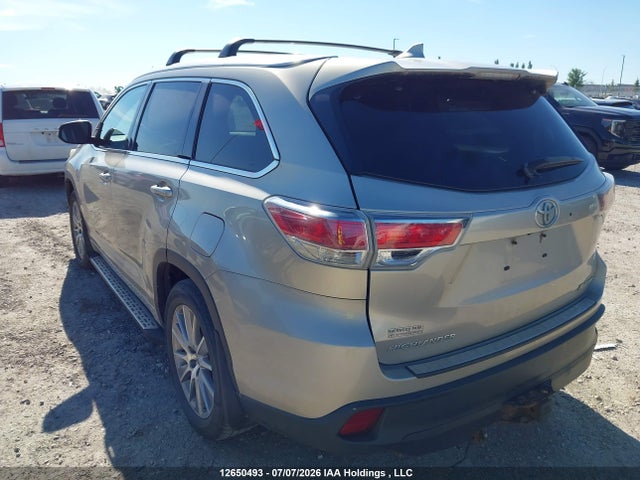 12650493 :رقم المزاد ، 5TDJKRFH4ES052204 vin ، 2014 Toyota Highlander Xle مزاد بيع