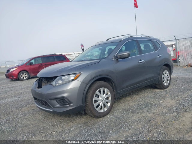 2016 Nissan Rogue S/sl/sv მანქანა იყიდება აუქციონზე, vin: 5N1AT2MT1GC843236, აუქციონის ნომერი: 12650504