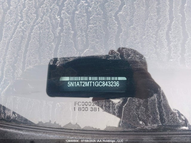 2016 Nissan Rogue S/sl/sv მანქანა იყიდება აუქციონზე, vin: 5N1AT2MT1GC843236, აუქციონის ნომერი: 12650504
