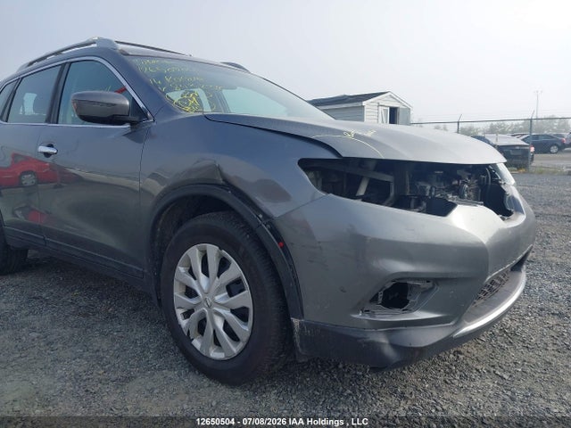 2016 Nissan Rogue S/sl/sv მანქანა იყიდება აუქციონზე, vin: 5N1AT2MT1GC843236, აუქციონის ნომერი: 12650504