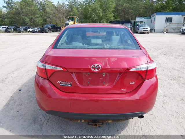 Toyota COROLLA LE 2016 2T1BURHE4GC632386 Image 16