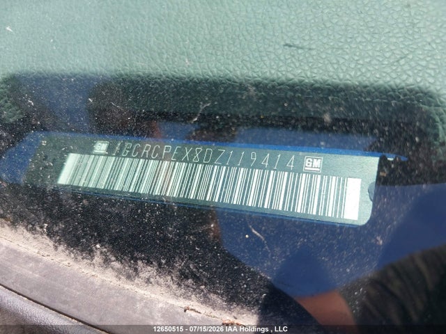 2013 Chevrolet Silverado 1500 Wt მანქანა იყიდება აუქციონზე, vin: 1GCRCPEX8DZ119414, აუქციონის ნომერი: 12650515